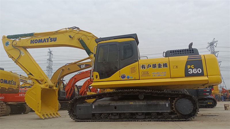 KOMATSU PC360 usou a máquina escavadora 36 Ton Used Crawler Excavator PC360-7 de Japão