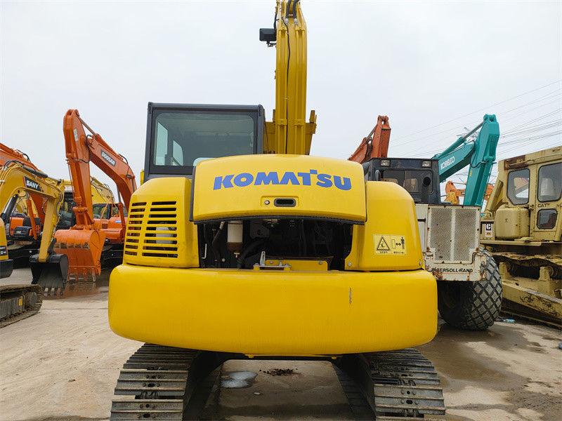 PC70 KOMATSU usou Mini Excavator Mini Crawler Excavator Agriculture de 6,5 toneladas