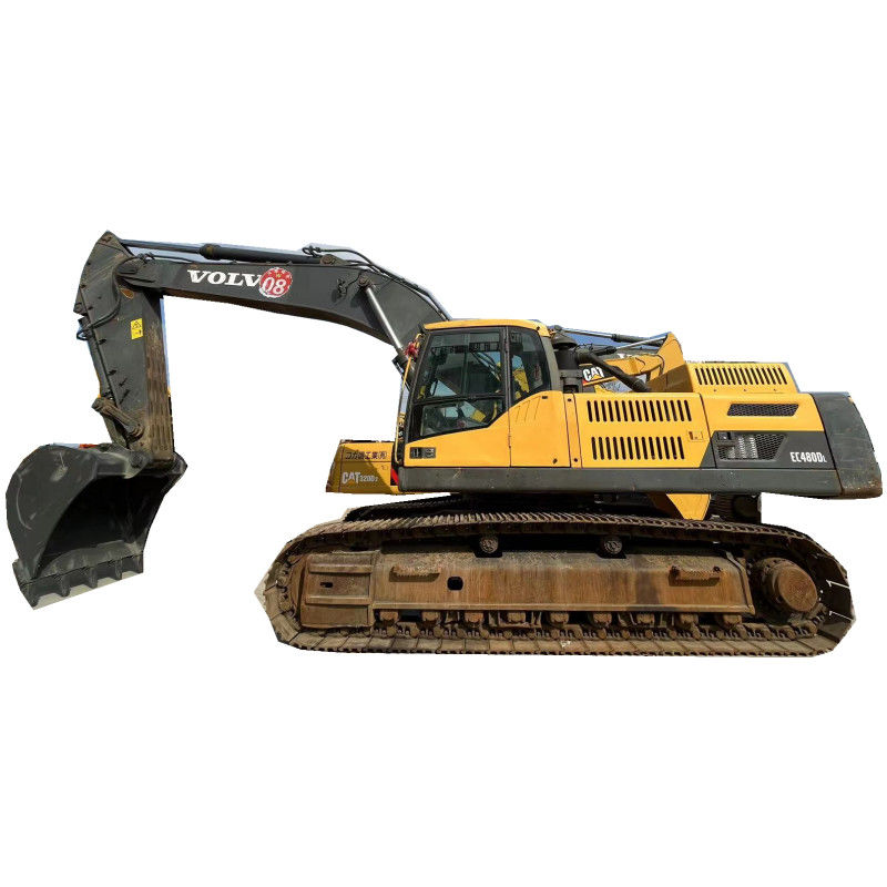 Máquina escavadora usada EC480DL original Crawler 48 Ton Hydraulic Excavator Large Capacity de Volvo