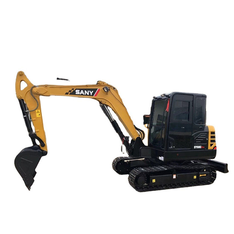 Mini Crawler Hydraulic Excavator Sany usado SY60C pro 6 Ton Backhoe Excavator