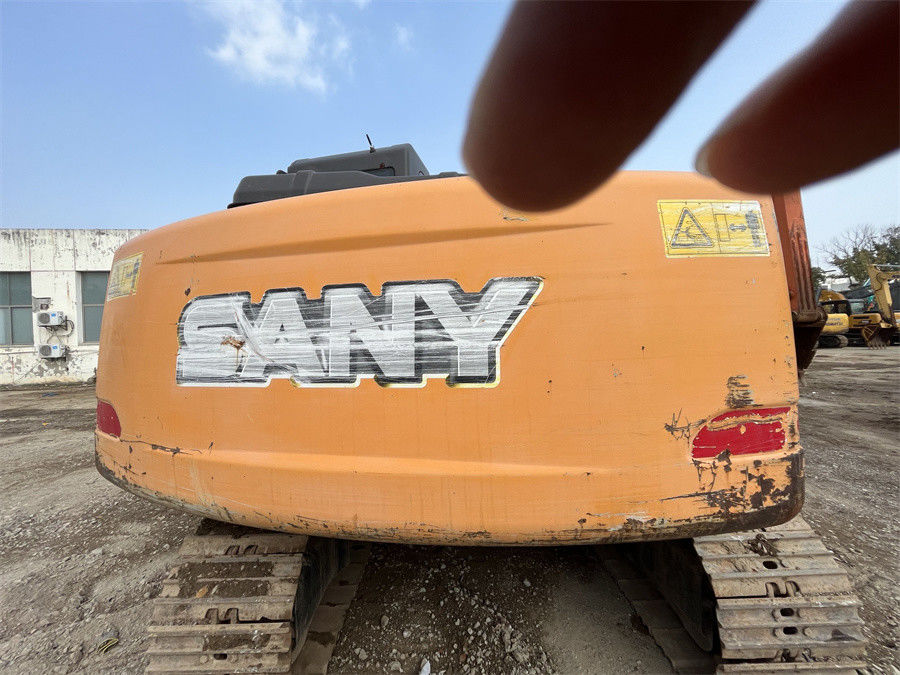 13 máquina escavadora hidráulica da esteira rolante do Backhoe de Ton Mini Used Sany Excavator SANY SY135C