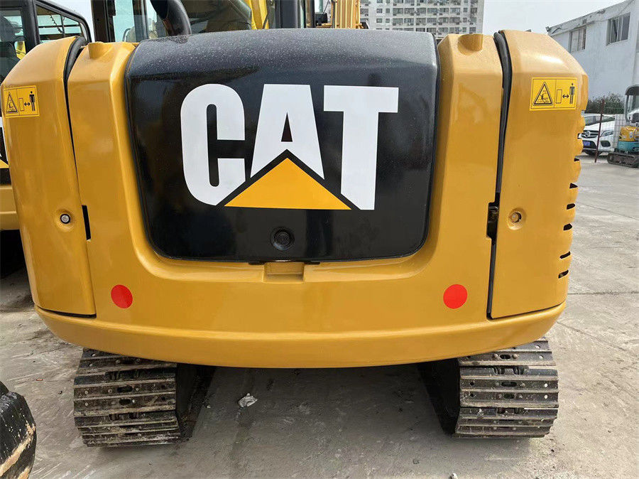 Miniescavadeira hidráulica de esteiras 305.5E2 Caterpillar usada 5,5 toneladas