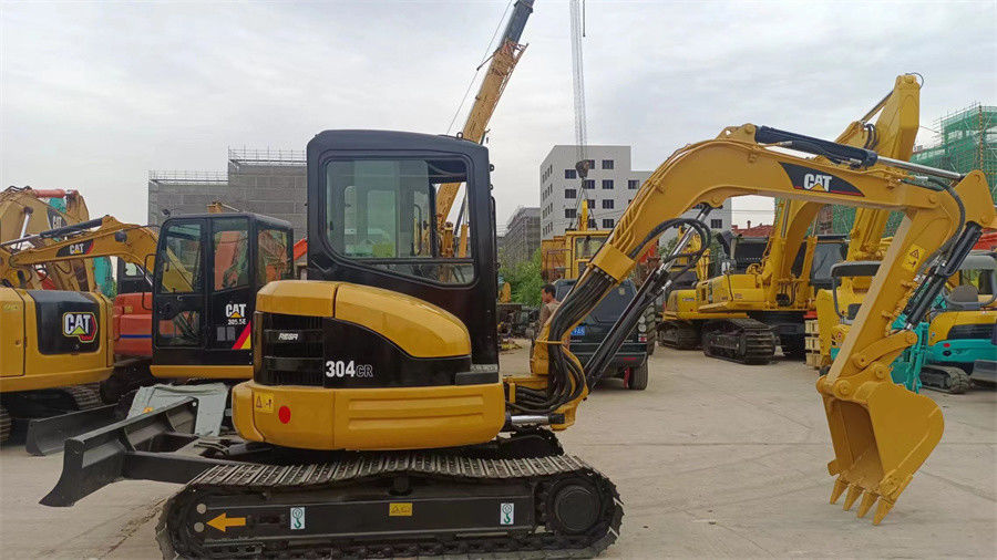 Escavadeira Hidráulica de Esteiras Mini 4 Ton Usada Caterpillar 304C CR Caterpillar