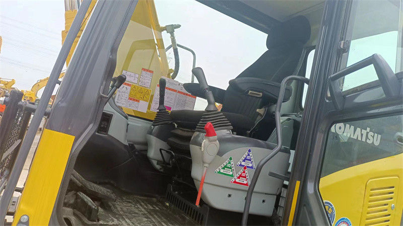 13 máquina escavadora média da esteira rolante de KOMATSU PC130 da mão de Ton Used Japan Excavator Second