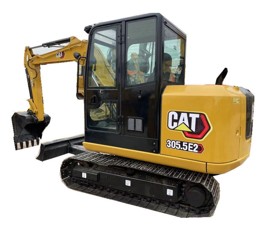 305.5E2 usou CAT Excavators Second Hand Caterpillar 306 307 máquina escavadora de 308 esteiras rolantes