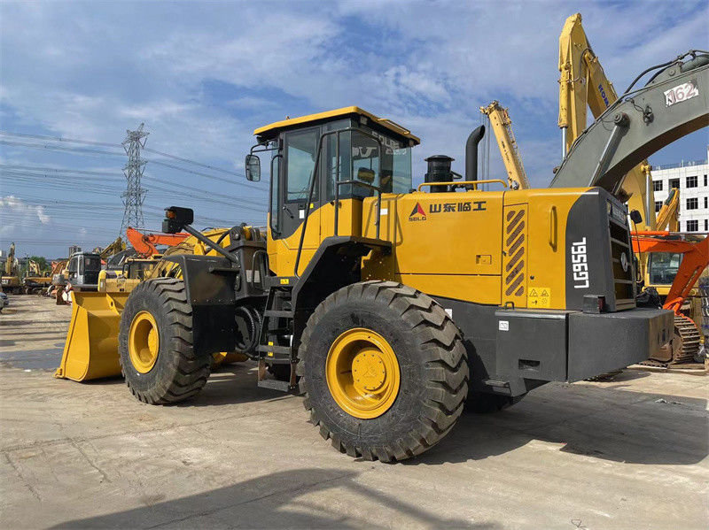 A origem SDLG LG956L de China usou o carregador da roda com 17000 - 17250Kg Front End Loader