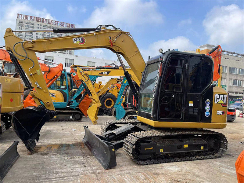307E2 usou CAT Excavators Second Hand Caterpillar 306 307 máquina escavadora de 308 esteiras rolantes