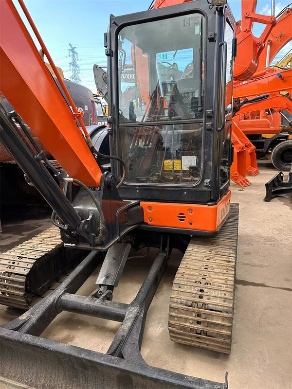 Cor vermelha usada de Hitachi Zx55 Mini Crawler Excavator Weight 5tons