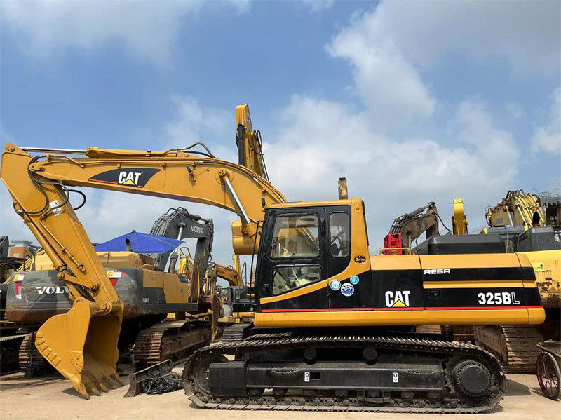 Máquina escavadora usada CAT de Caterpillar 325BL 323 325 330 escavadores 25 Ton Medium Excavator
