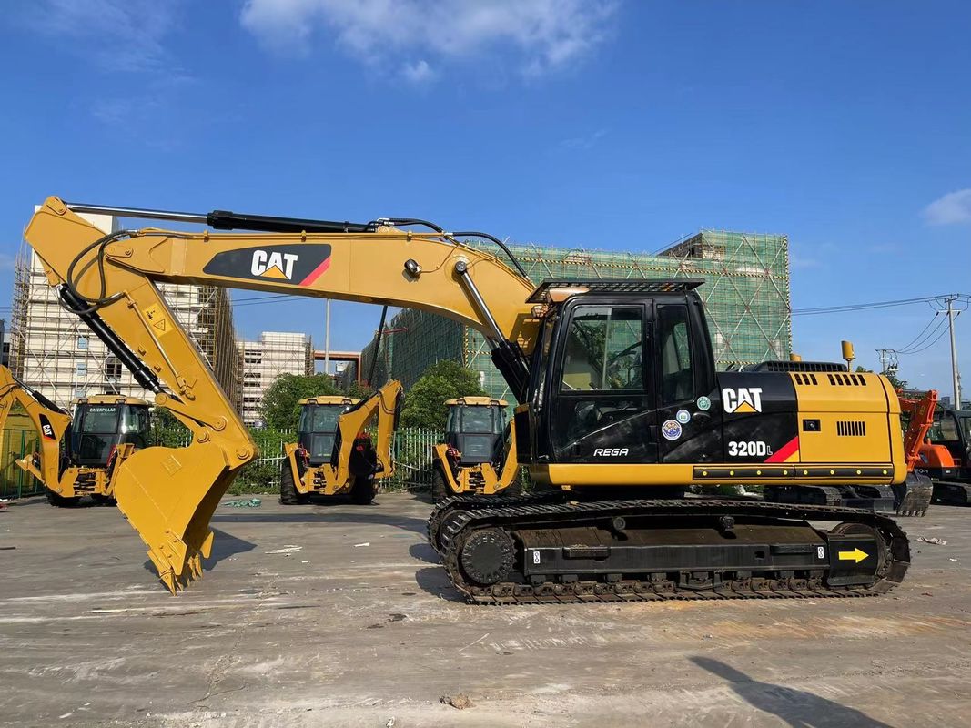 2020 Excavadora usada CAT 320DL de 20 toneladas Excavadora de raspadores com motor a diesel CAT 320