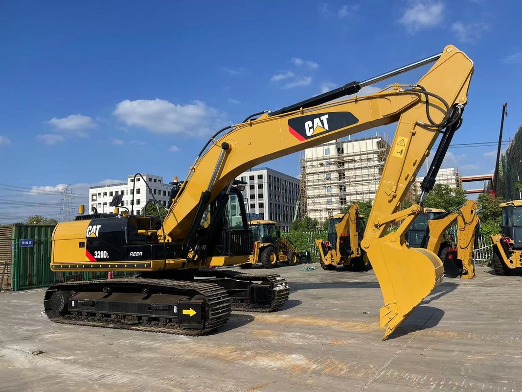 2020 Excavadora usada CAT 320DL de 20 toneladas Excavadora de raspadores com motor a diesel CAT 320