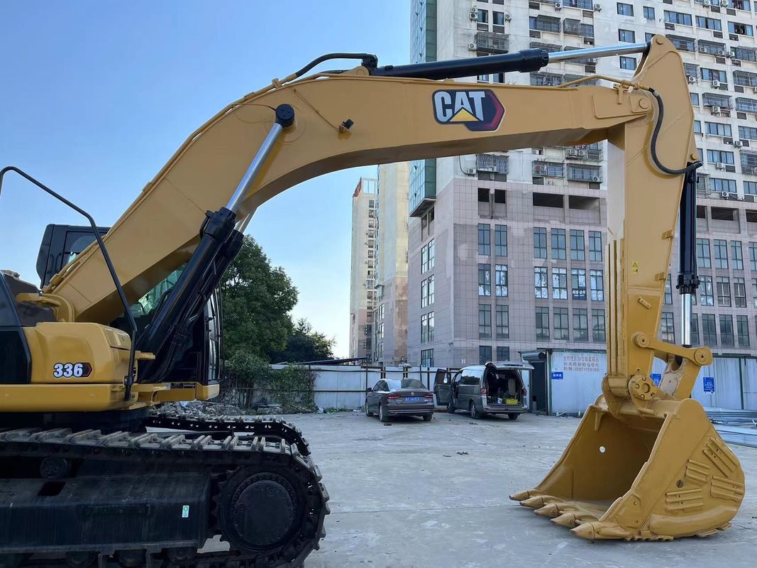 CAT 336GC Excavadoras usadas Máquina de limpeza de 36 toneladas Excavadora usada CAT 336