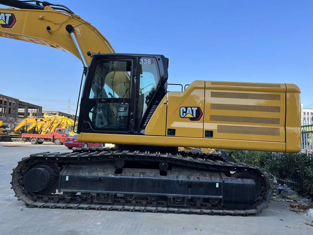 CAT 336GC Excavadoras usadas Máquina de limpeza de 36 toneladas Excavadora usada CAT 336