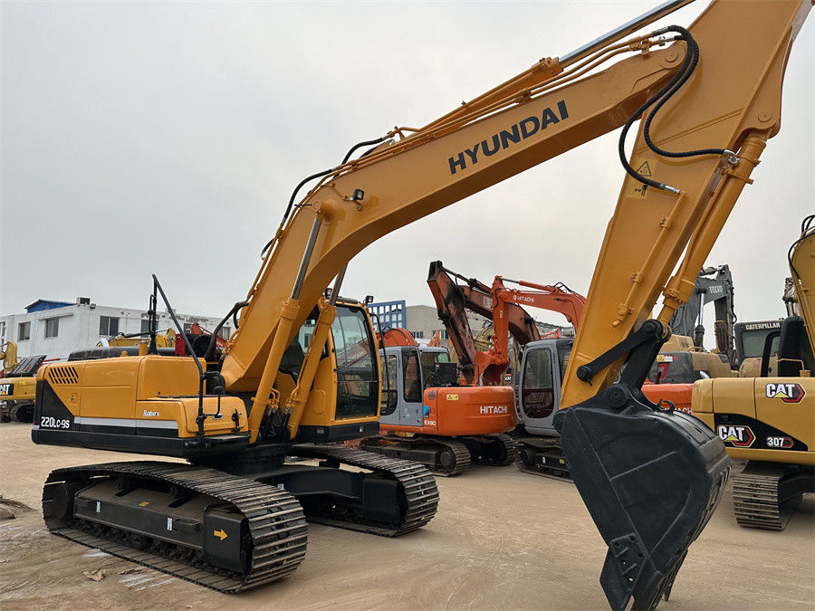 Hyundai 220 Excavator Hydraulic Crawler Original Produzido na Coreia R220lc 9s