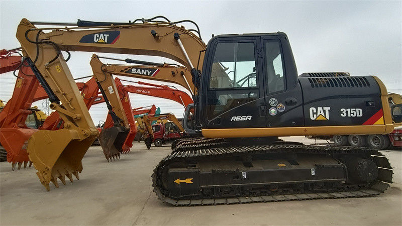Excavadora usada Cat 315D Limpeza Equipamento usado 15 toneladas Excavadora Cat 315