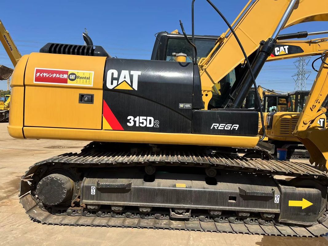 Excavadora usada Cat 315D Limpeza Equipamento usado 15 toneladas Excavadora Cat 315