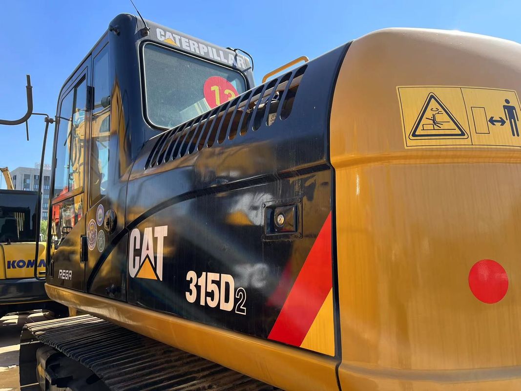 Excavadora usada Cat 315D Limpeza Equipamento usado 15 toneladas Excavadora Cat 315