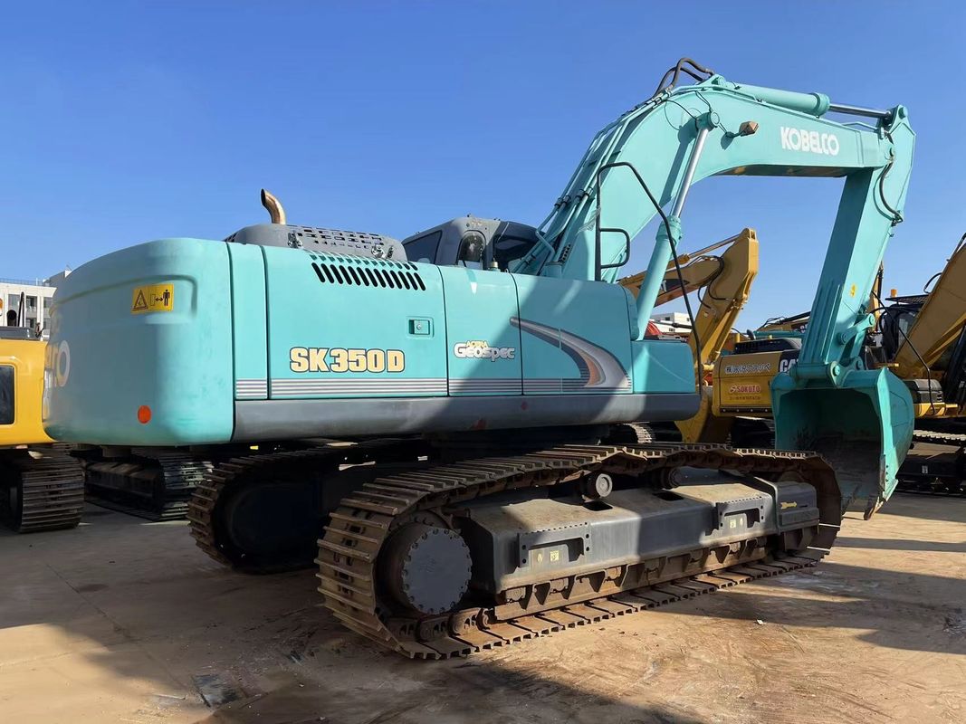 Excavadora Kobelco de 35 toneladas SK350LC-8 Excavadoras usadas limpas em estoque