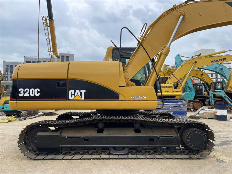Excavadora CAT 320C original usada de segunda mão Excavadora Caterpillar 320 320D 320GC