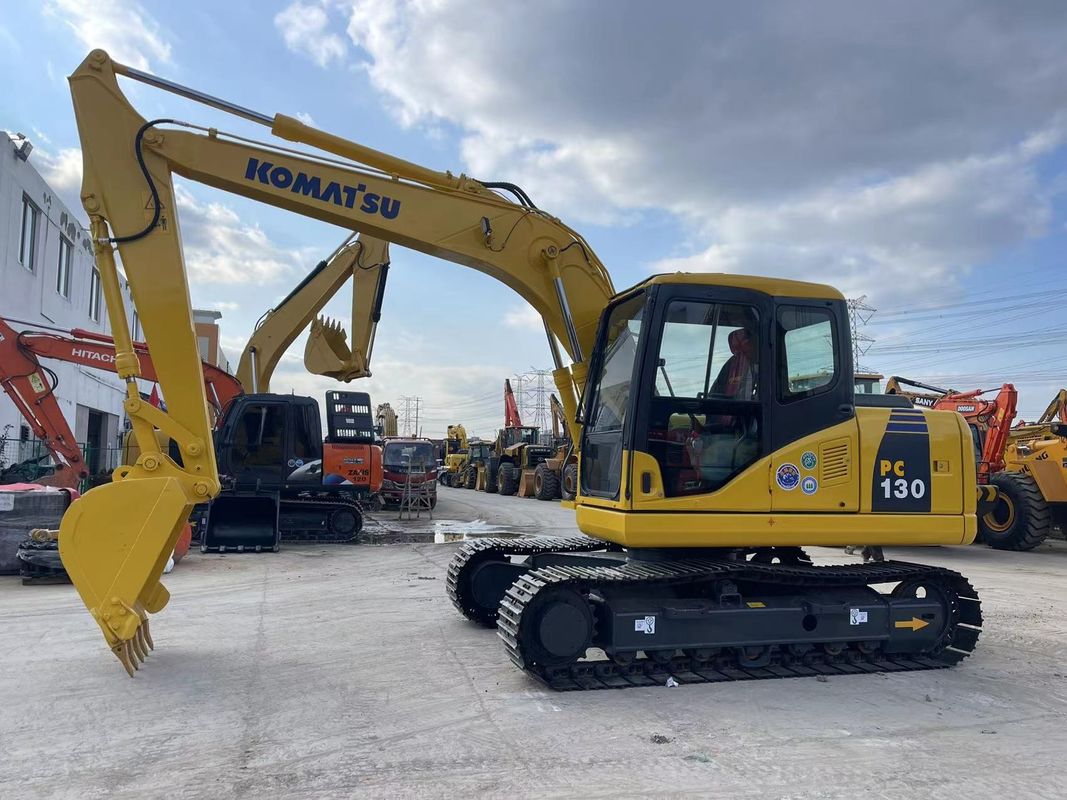 Pc130-7 Excavadora Komatsu Usada Com 130 Pequenas Excavadoras