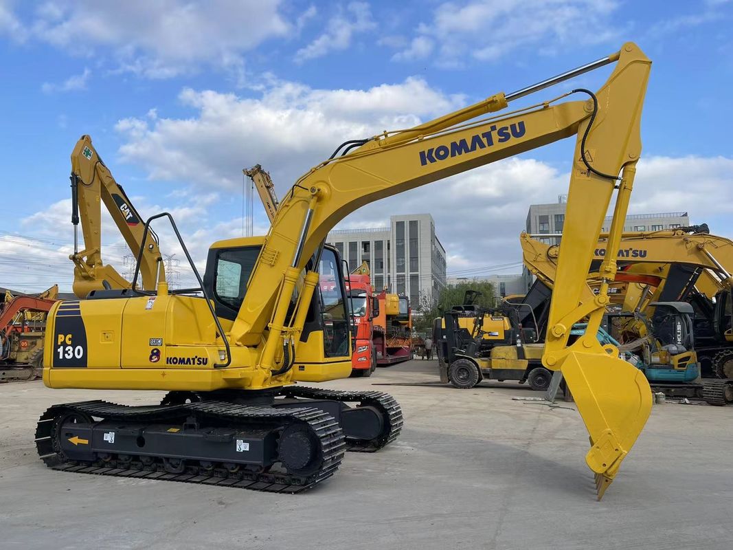 Pc130-7 Excavadora Komatsu Usada Com 130 Pequenas Excavadoras