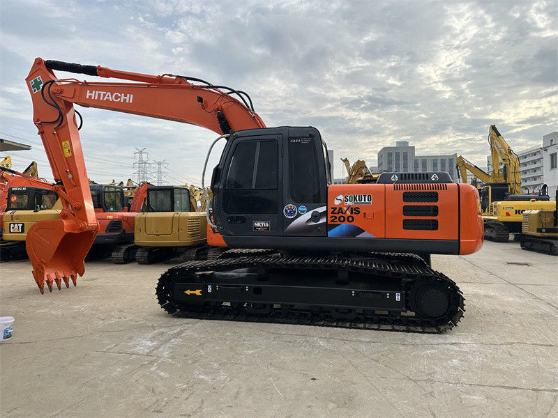 Excavadora usada Hitachi ZX200LC Japão Origem Excavadora usada Hitachi Zx200 20 toneladas