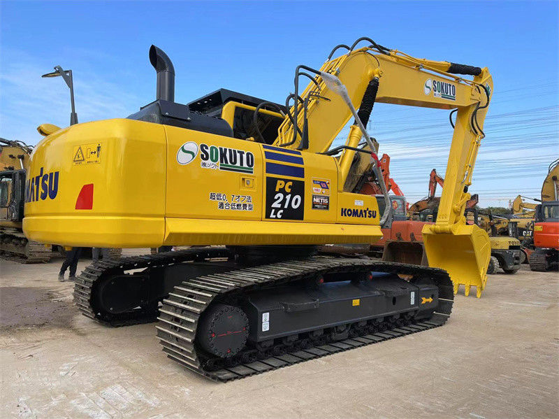 21 toneladas Usado Japão Excavadora Crawler Komatsu PC210LC-8 Excavadora Mineração Excavadora