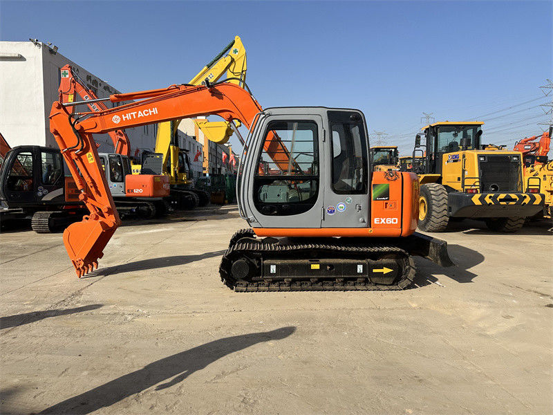 Ex60-5 Excavadora usada Hitachi Mini Excavadora usada 6 toneladas Hitachi 60