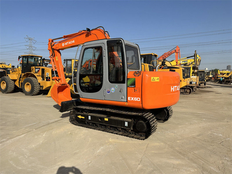 Ex60-5 Excavadora usada Hitachi Mini Excavadora usada 6 toneladas Hitachi 60