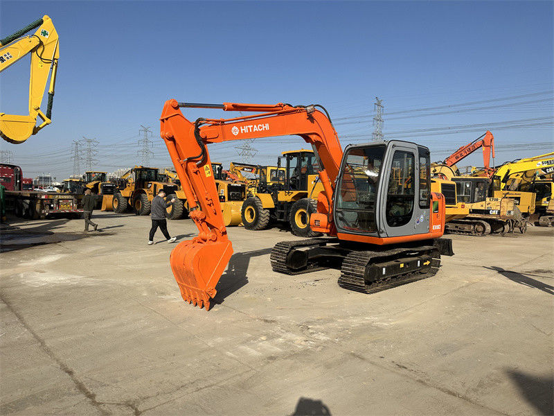 Ex60-5 Excavadora usada Hitachi Mini Excavadora usada 6 toneladas Hitachi 60
