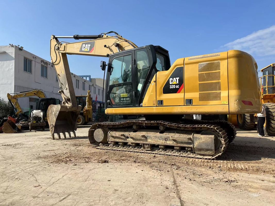 Excavadoras CAT 320gc originais usadas de 20 toneladas Excavadoras de tipo crawler CAT 320 médias