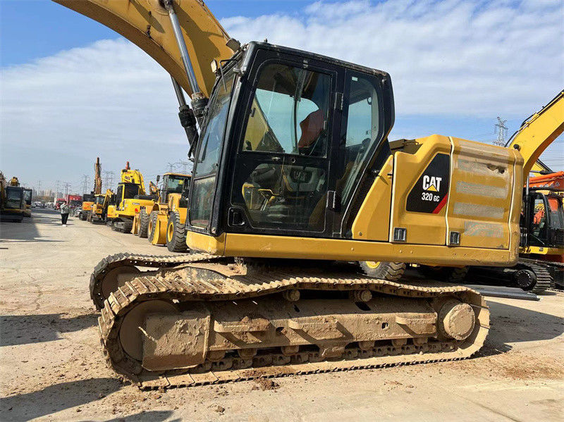 Excavadora original usada CAT 320GC Ano 2018 Excavadora segunda mão Caterpillar 320