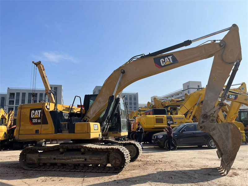 Pintura original Excavadora CAT 320GC Usada Ano 2019 Excavadora Caterpillar 320GC Usada
