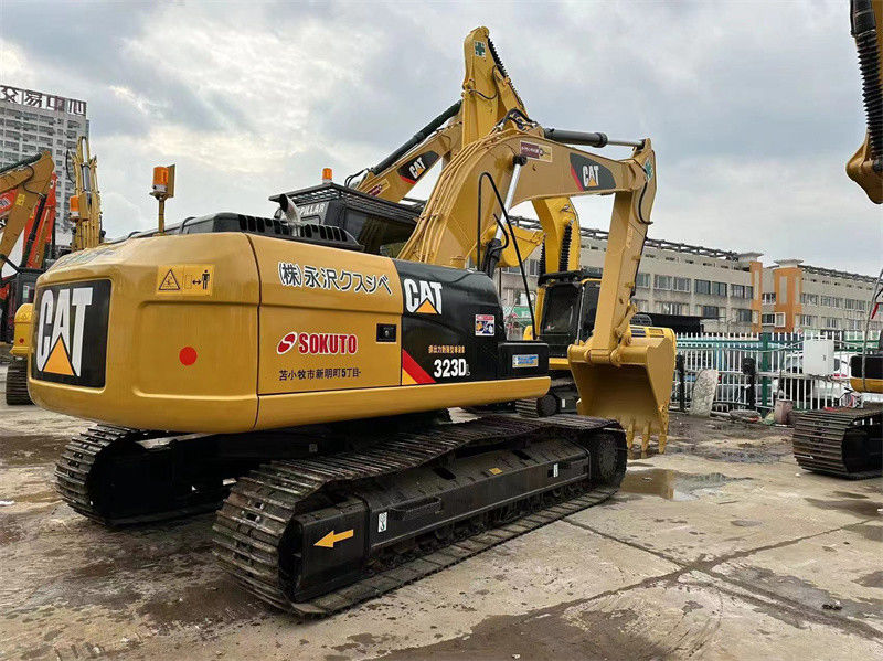 Excavadora CAT Crawler 323DL original usada Excavadora Caterpillar 320D 323D usada