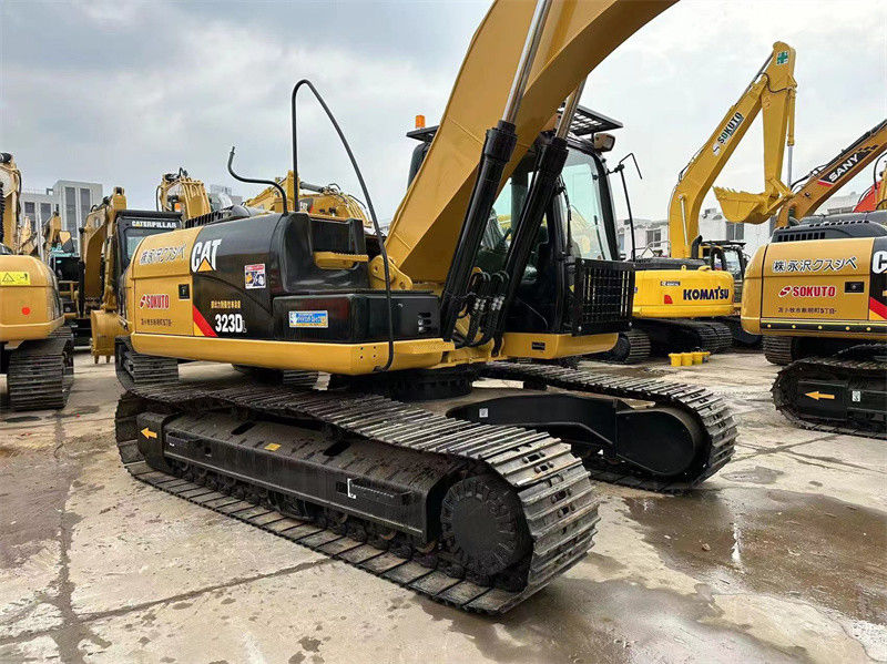 Excavadora CAT Crawler 323DL original usada Excavadora Caterpillar 320D 323D usada