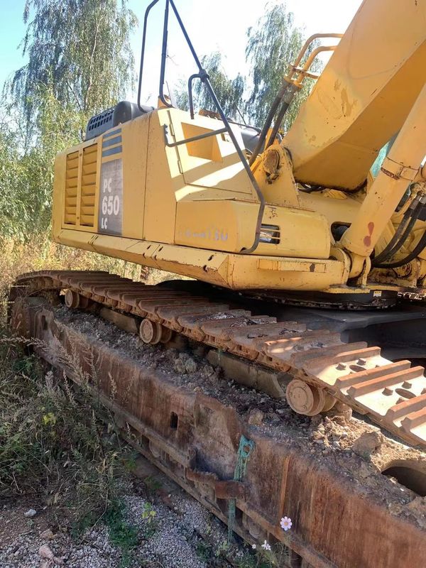 PC650-8R Excavadora Komatsu Usada de segunda mão Excavadora de 40 toneladas 650 Tinta original