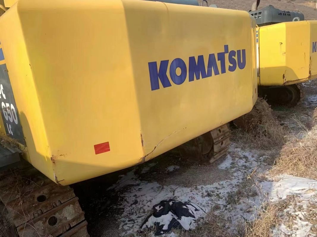 PC650-8R Excavadora Komatsu Usada de segunda mão Excavadora de 40 toneladas 650 Tinta original