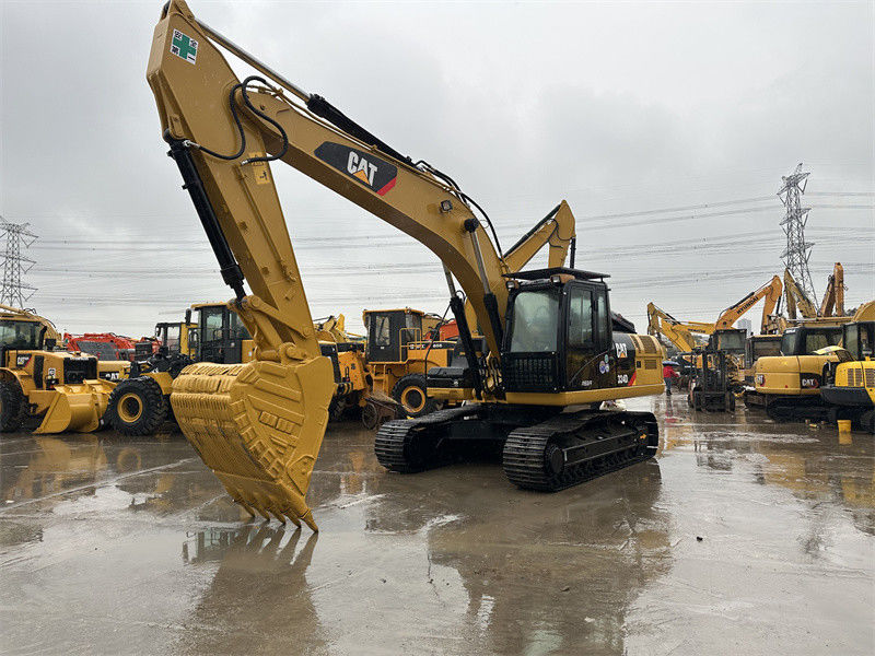 Excavadora usada CAT Crawler 324DL Excavadora usada Caterpillar 320D 32GC 324D Em excelente estado