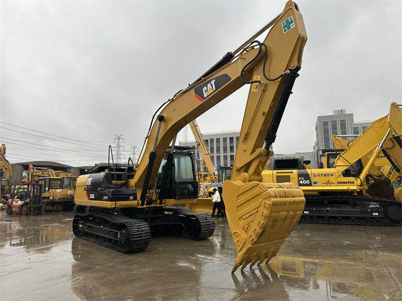 Excavadora usada CAT Crawler 324DL Excavadora usada Caterpillar 320D 32GC 324D Em excelente estado