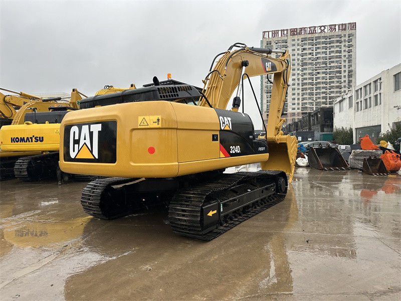 Excavadora usada CAT Crawler 324DL Excavadora usada Caterpillar 320D 32GC 324D Em excelente estado