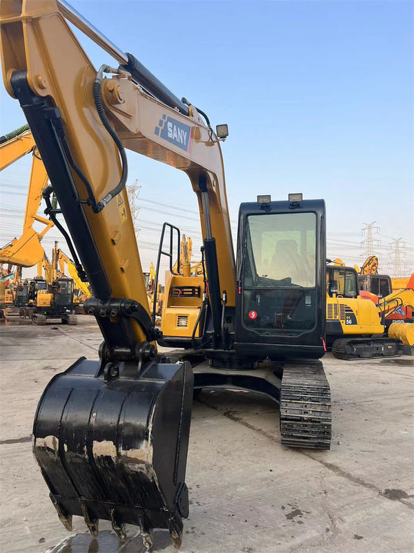 Sany SY75C Pro Excavadora Usada Segunda Mão 7.5 Ton Sany Mini Digger