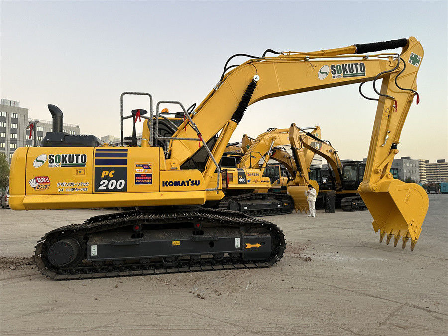 90% novo tipo de rastreador usado Komatsu PC200 Japão Fabricação Excelente desempenho Pouco usado