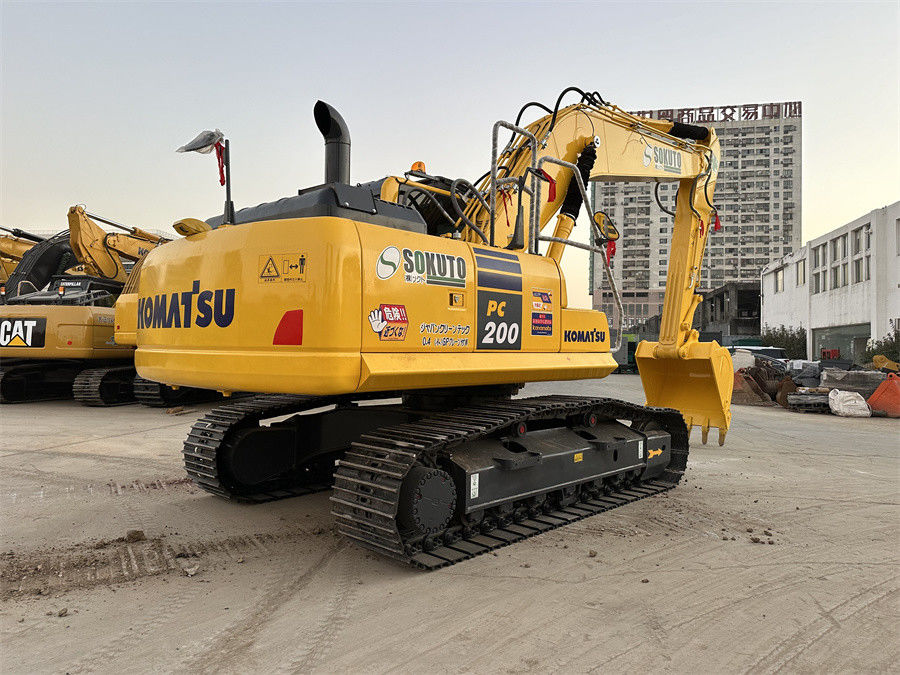 90% novo tipo de rastreador usado Komatsu PC200 Japão Fabricação Excelente desempenho Pouco usado