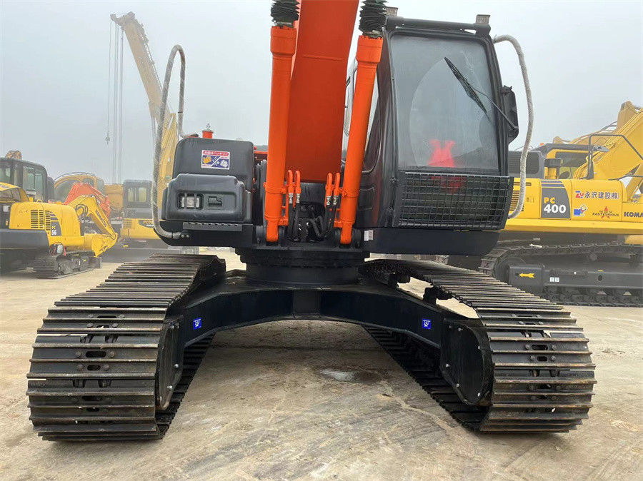 Excavadora usada Hitachi ZX210 importada do Japão com corpo forte de injecção direta