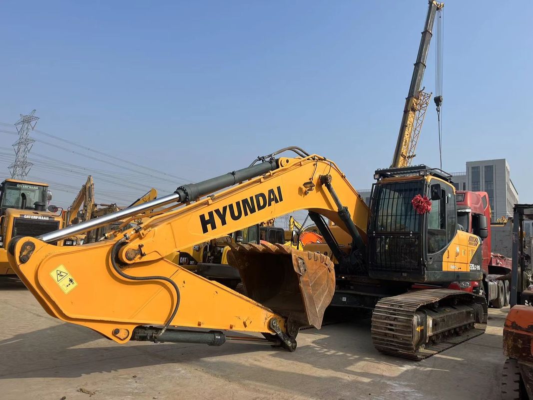 Excavadora Hyundai original usada 220LC-9S equipamento pesado 22 toneladas