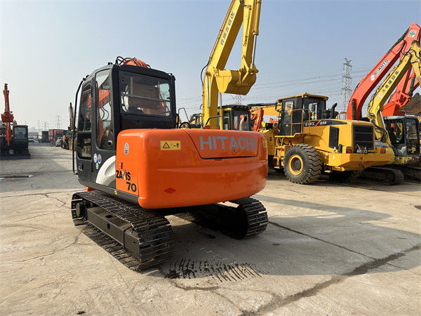 Excavadoras usadas Hitachi ZX70 Excavadora de rastreador hidráulico Usada 7 toneladas Mini Hitachi Excavadora 70