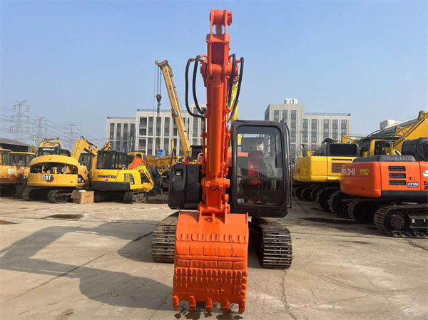 Excavadoras usadas Hitachi ZX70 Excavadora de rastreador hidráulico Usada 7 toneladas Mini Hitachi Excavadora 70