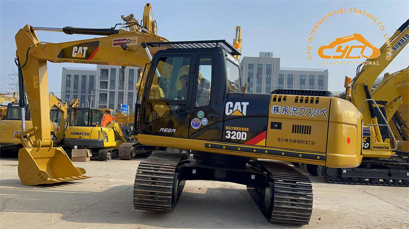Excavadoras CAT usadas com motor de injetor mecânico Excavadora usada Caterpillar 320