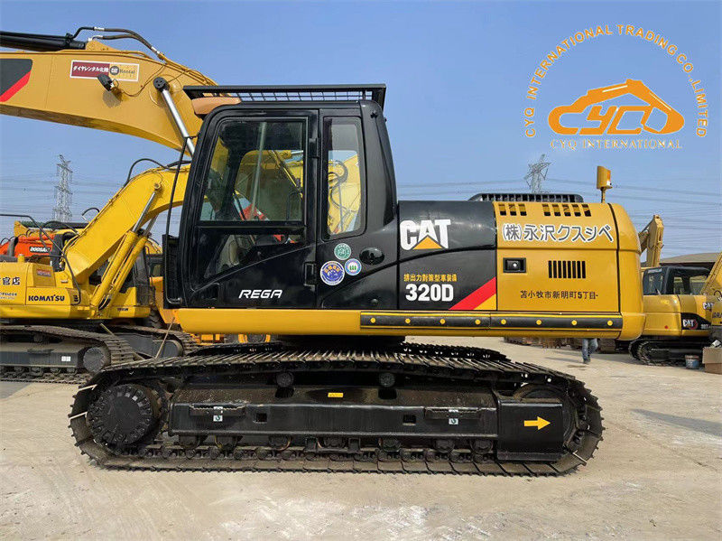 Excavadoras CAT usadas com motor de injetor mecânico Excavadora usada Caterpillar 320