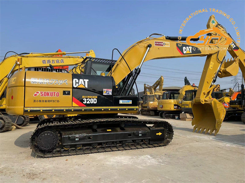 Excavadoras CAT usadas com motor de injetor mecânico Excavadora usada Caterpillar 320